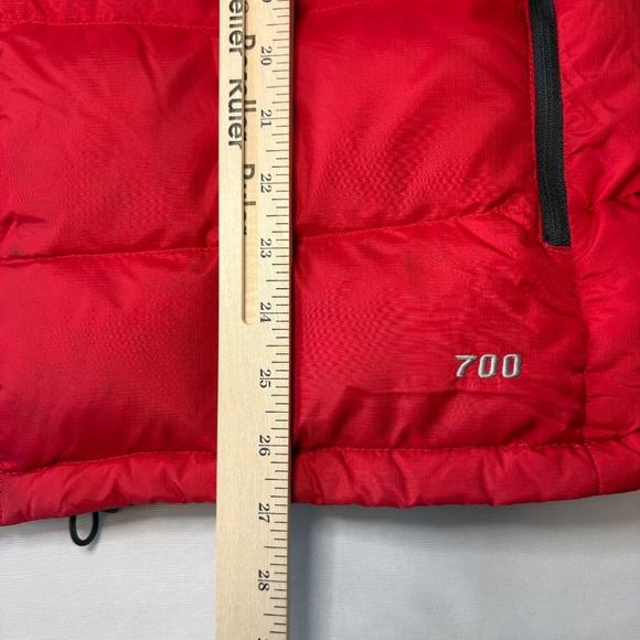 The Northface Down 700 Vest Red & Black Size XL - Picture 7 of 13
